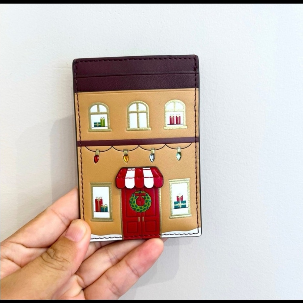 Kate Spade limited Edition Gingerbread House Card Holder